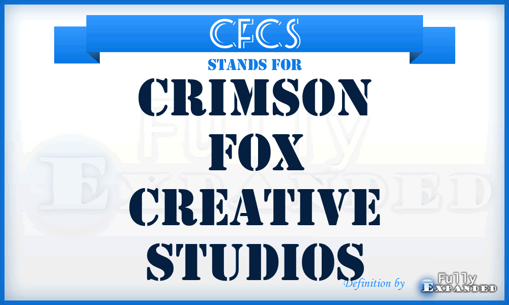 CFCS - Crimson Fox Creative Studios