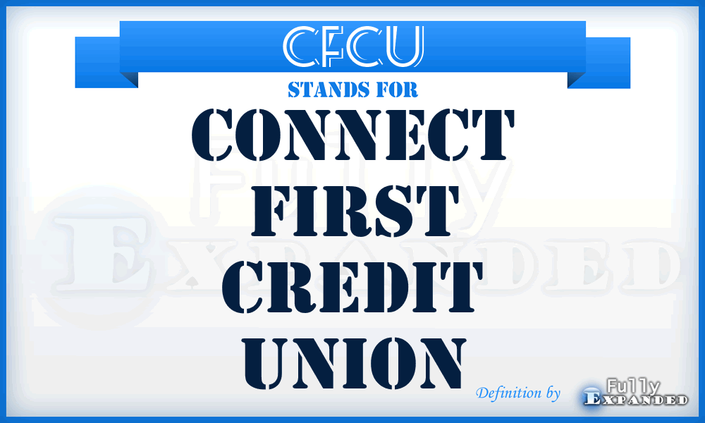 CFCU - Connect First Credit Union