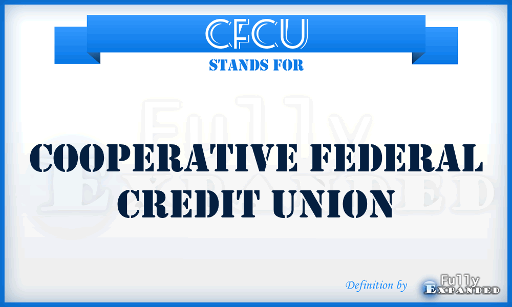 CFCU - Cooperative Federal Credit Union