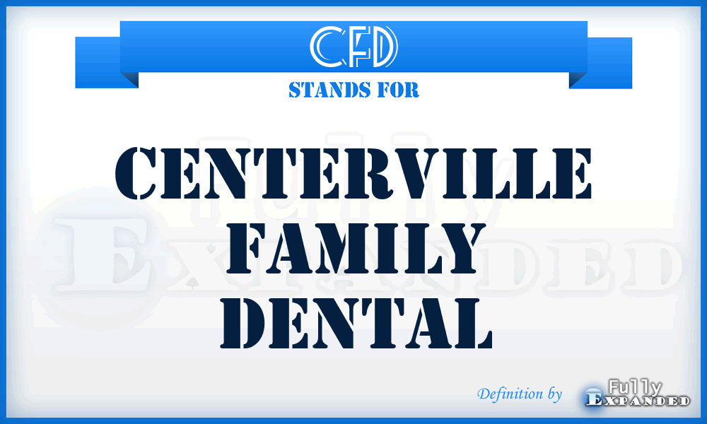 CFD - Centerville Family Dental