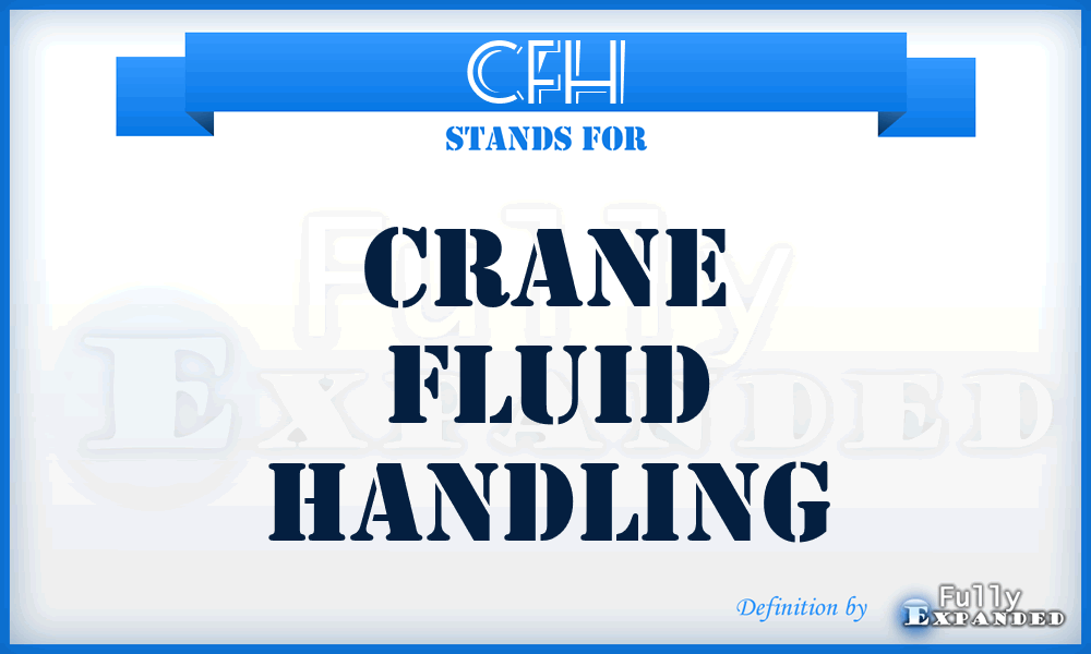 CFH - Crane Fluid Handling