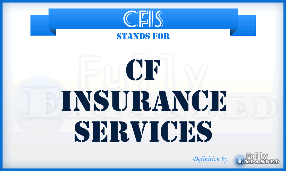 CFIS - CF Insurance Services