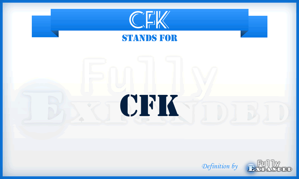 CFK - CFK