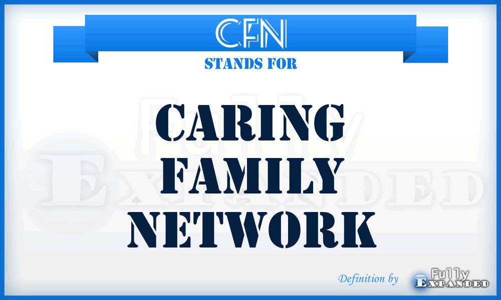 CFN - Caring Family Network