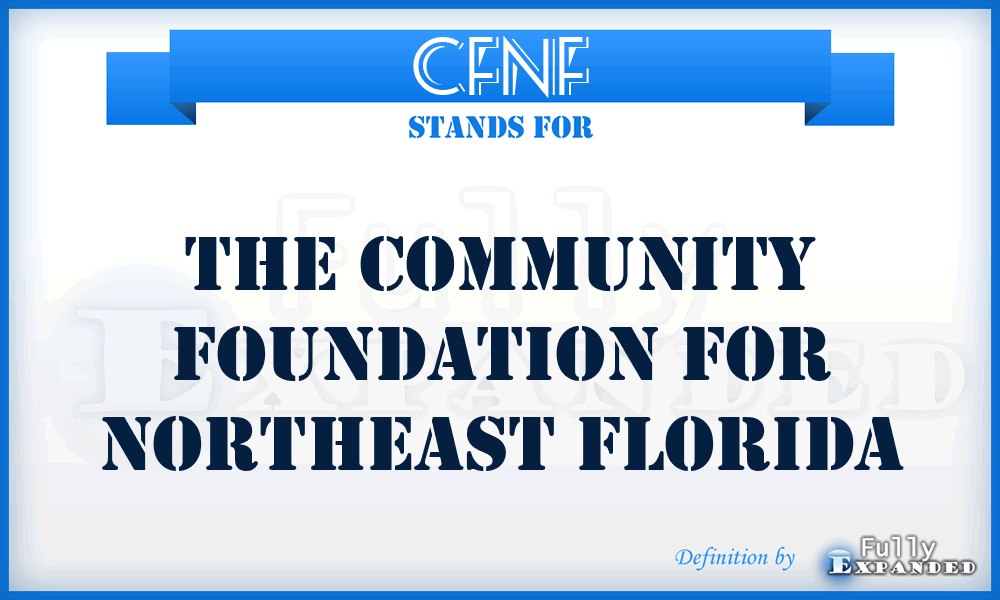 CFNF - The Community Foundation for Northeast Florida