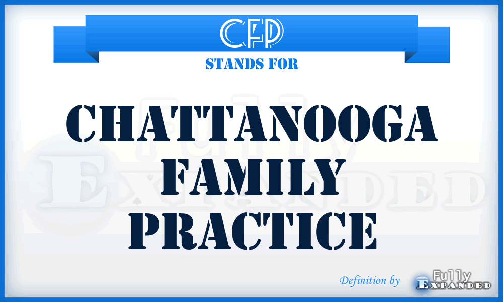 CFP - Chattanooga Family Practice