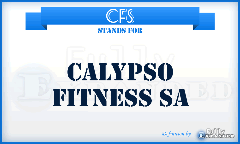 CFS - Calypso Fitness Sa