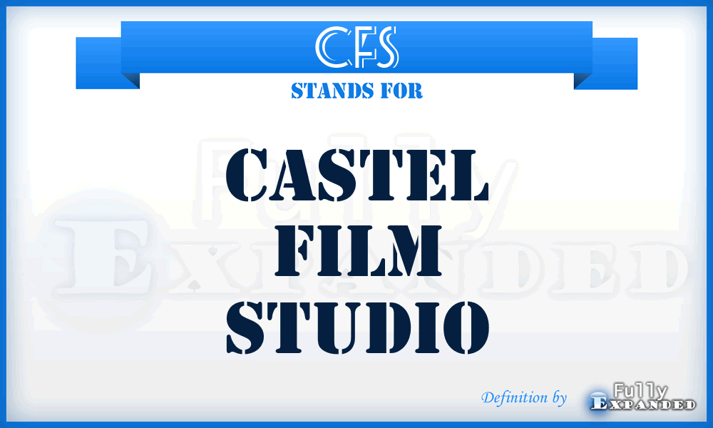 CFS - Castel Film Studio