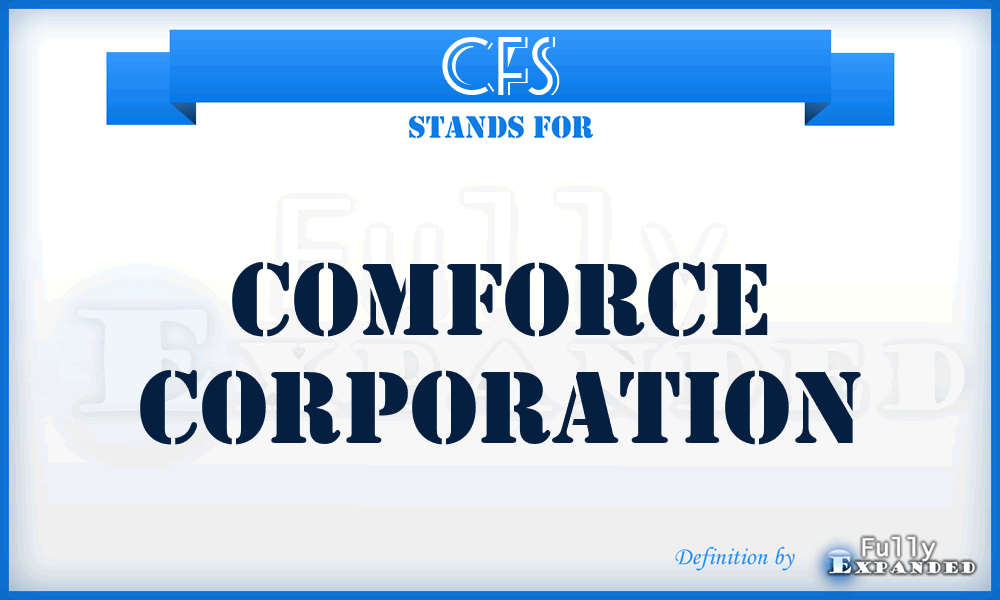 CFS - ComForce Corporation