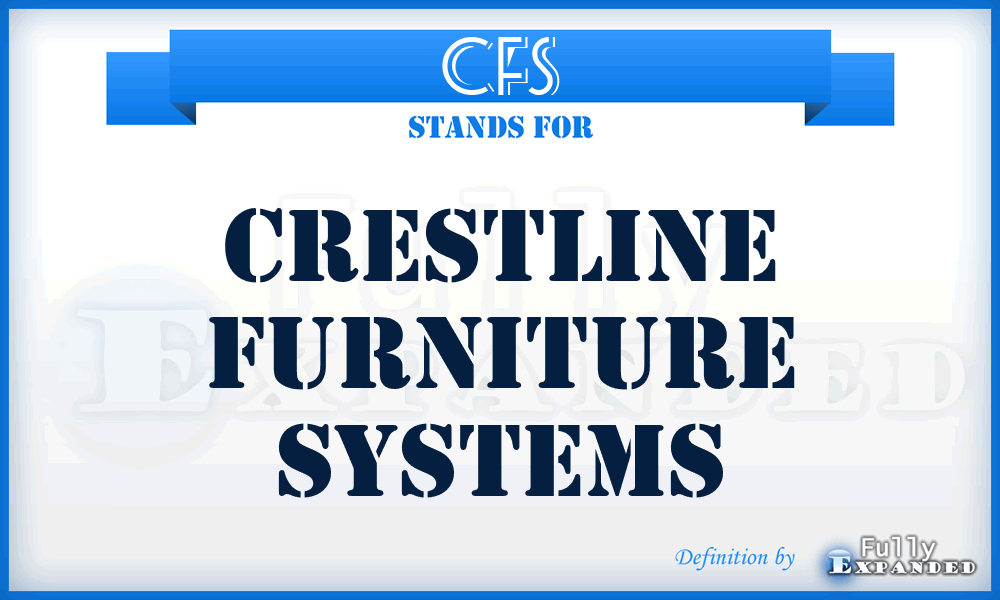 CFS - Crestline Furniture Systems