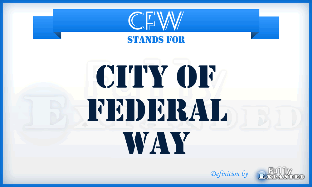 CFW - City of Federal Way