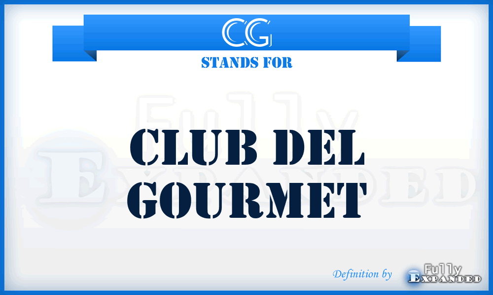 CG - Club del Gourmet