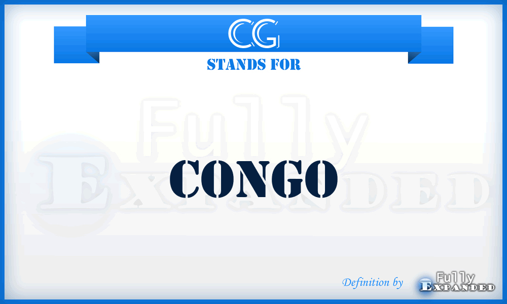 CG - Congo