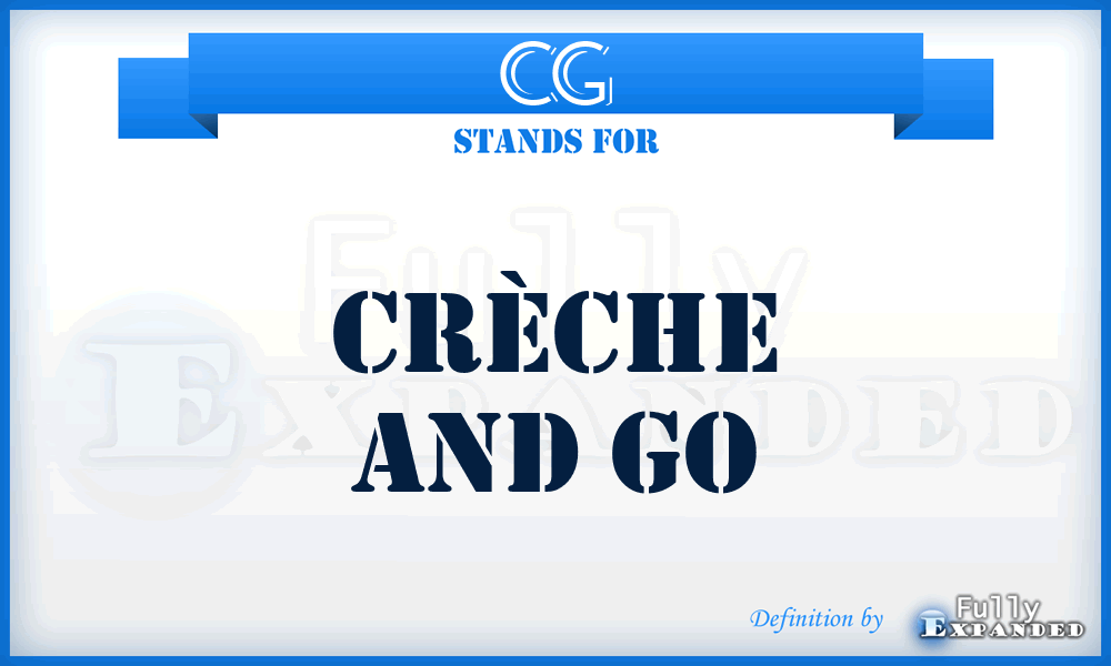 CG - Crèche and Go