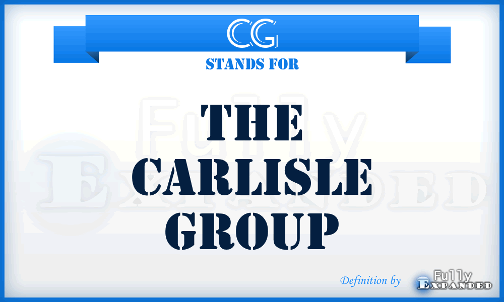 CG - The Carlisle Group