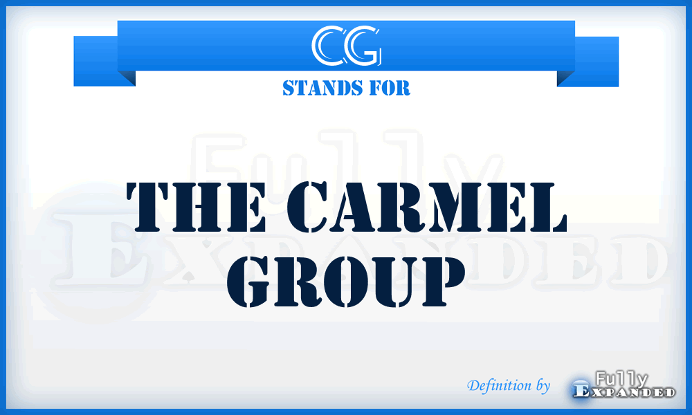 CG - The Carmel Group