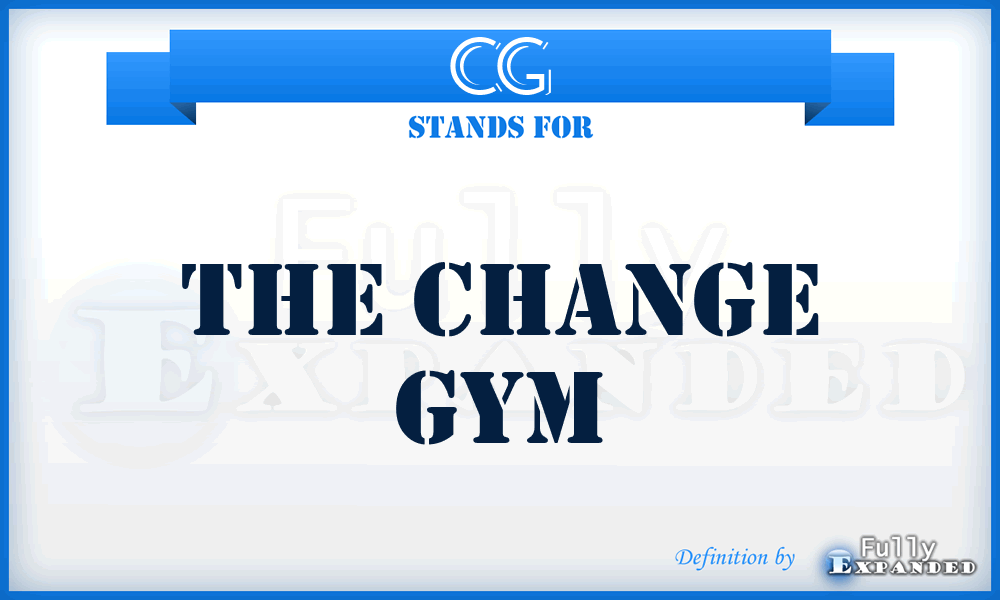 CG - The Change Gym