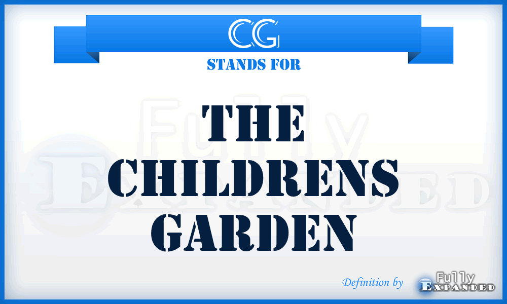 CG - The Childrens Garden