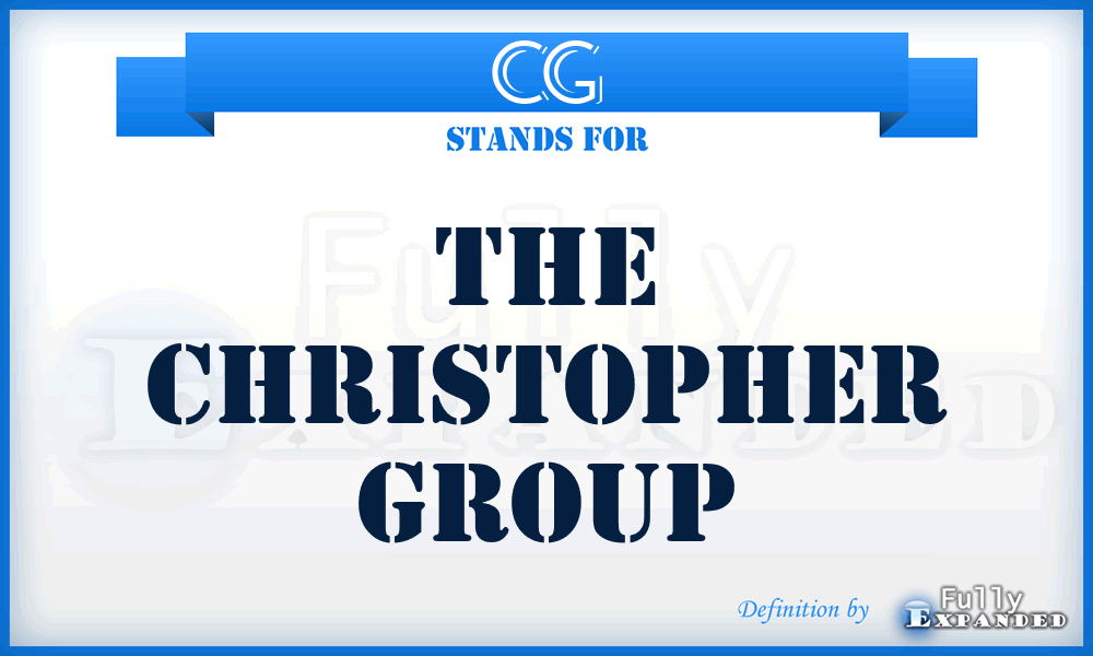 CG - The Christopher Group