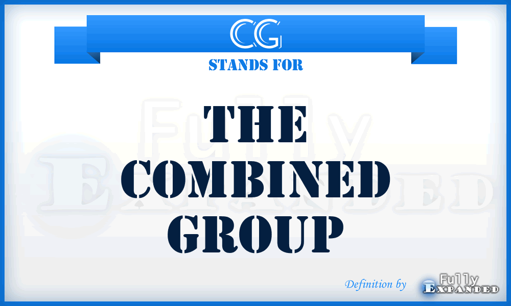 CG - The Combined Group