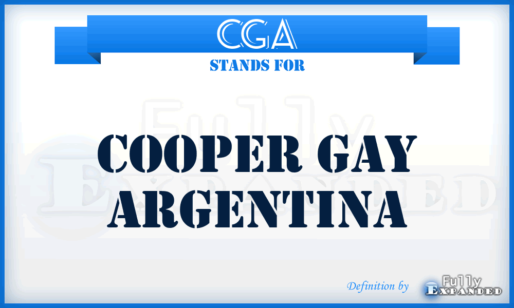 CGA - Cooper Gay Argentina