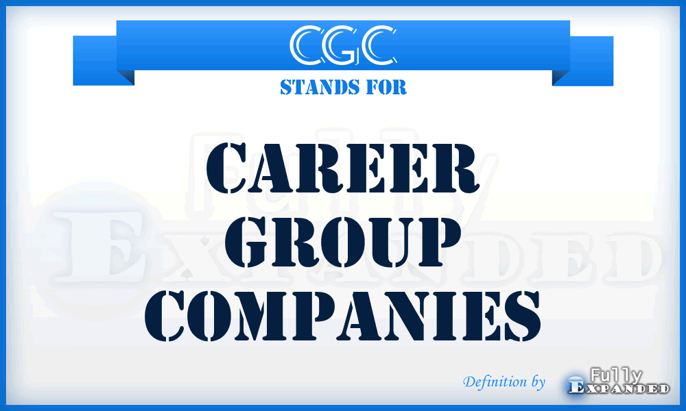 CGC - Career Group Companies