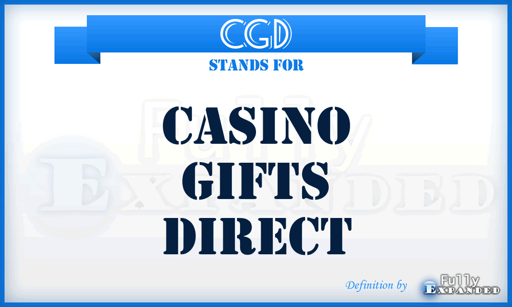 CGD - Casino Gifts Direct