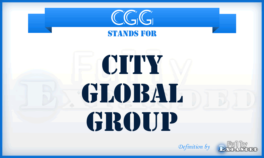 CGG - City Global Group