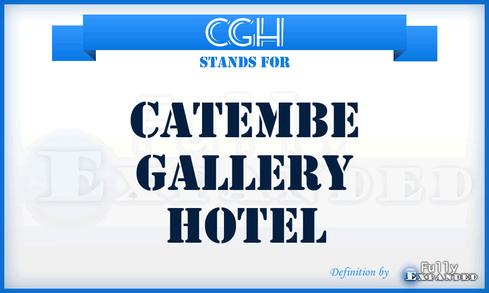 CGH - Catembe Gallery Hotel