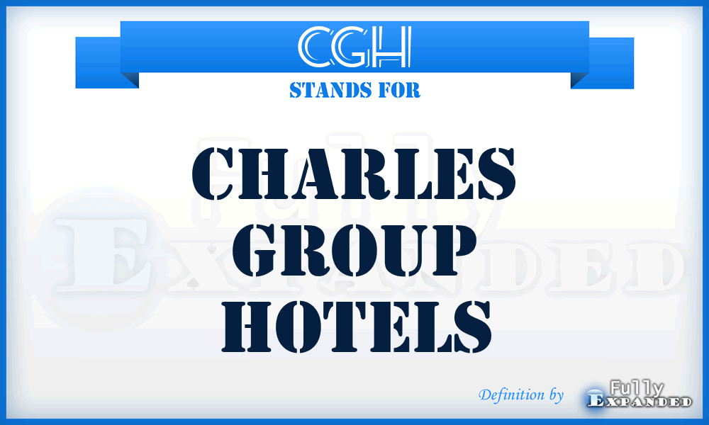 CGH - Charles Group Hotels