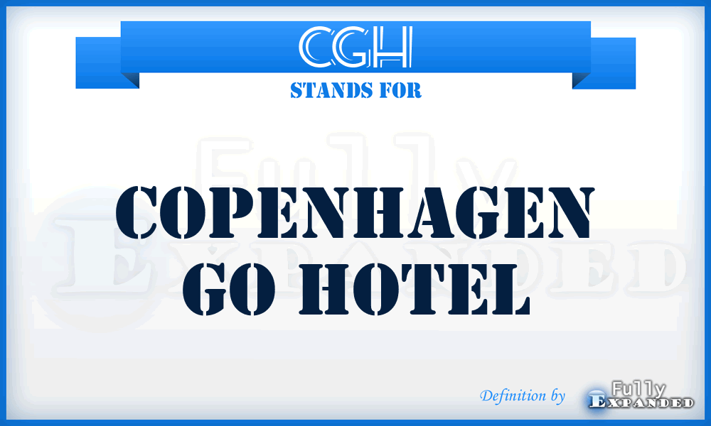 CGH - Copenhagen Go Hotel