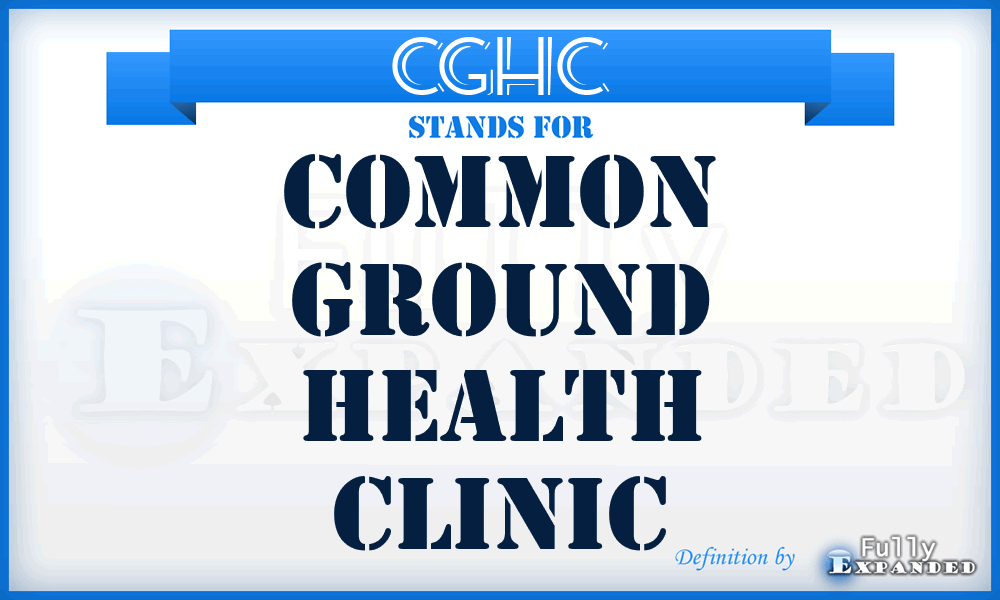 CGHC - Common Ground Health Clinic