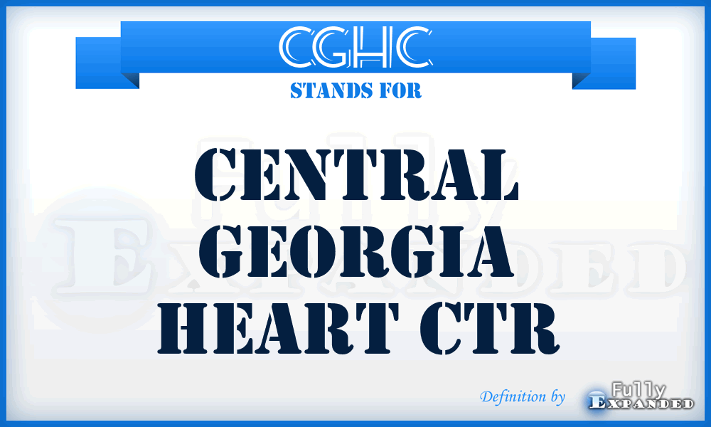 CGHC - Central Georgia Heart Ctr