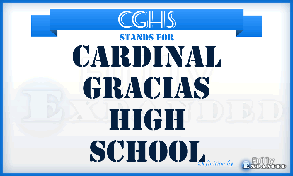 CGHS - Cardinal Gracias High School