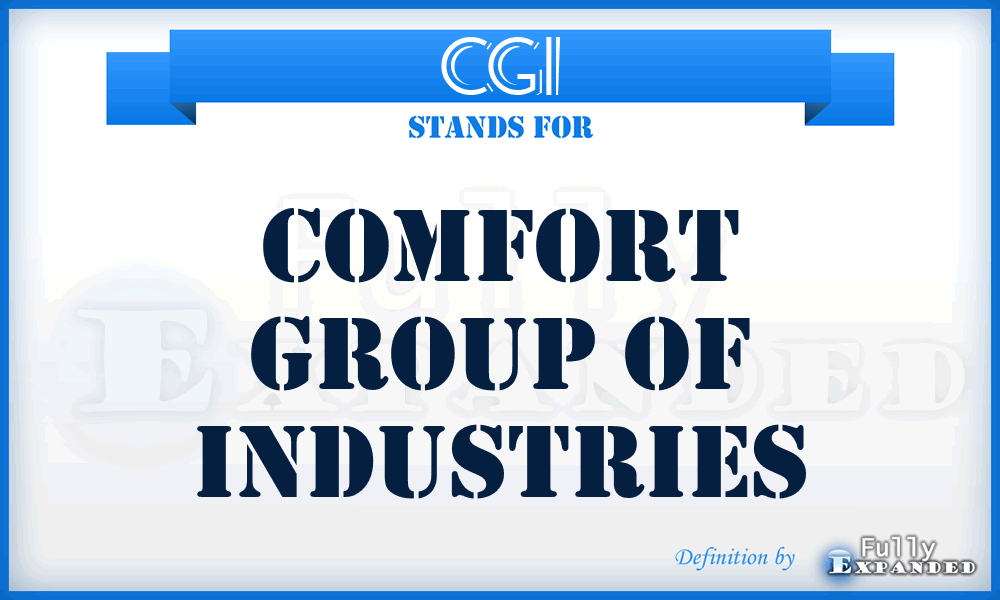 CGI - Comfort Group of Industries