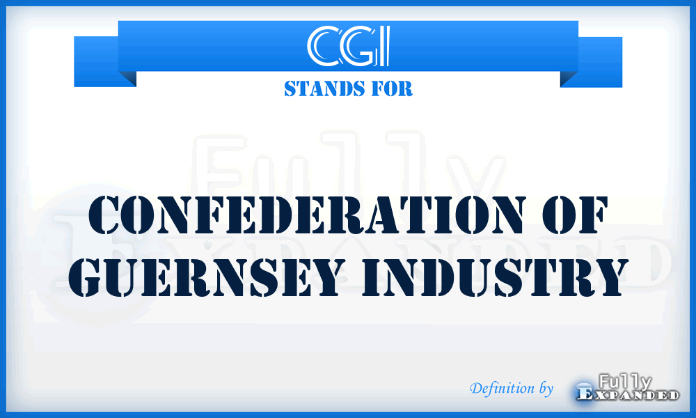 CGI - Confederation of Guernsey Industry