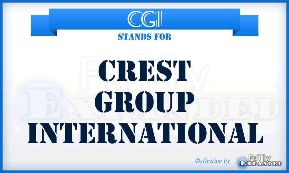 CGI - Crest Group International