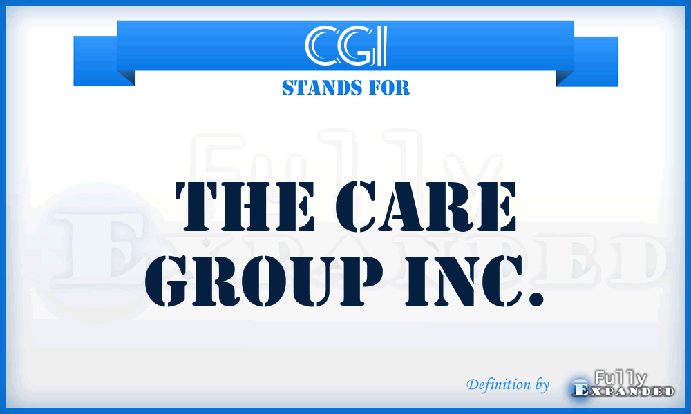CGI - The Care Group Inc.