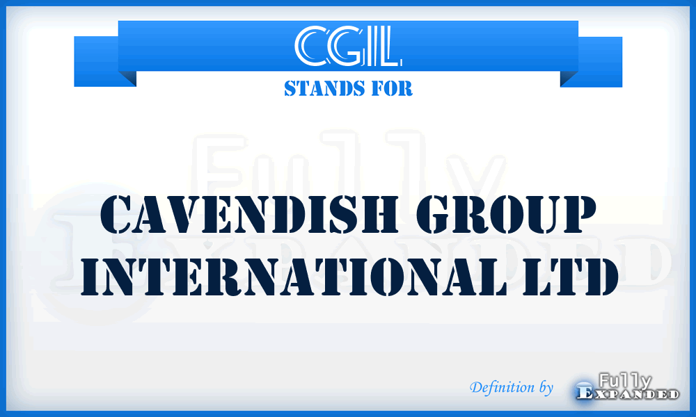 CGIL - Cavendish Group International Ltd