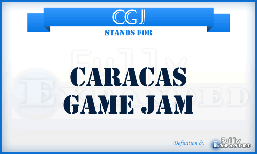 CGJ - Caracas Game Jam