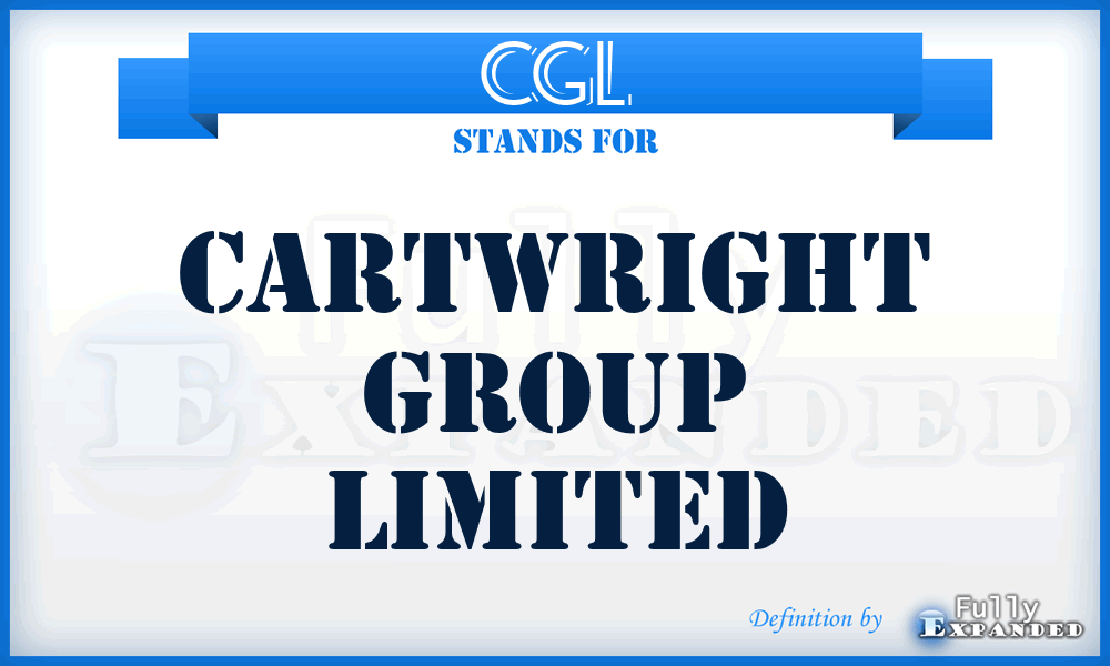 CGL - Cartwright Group Limited