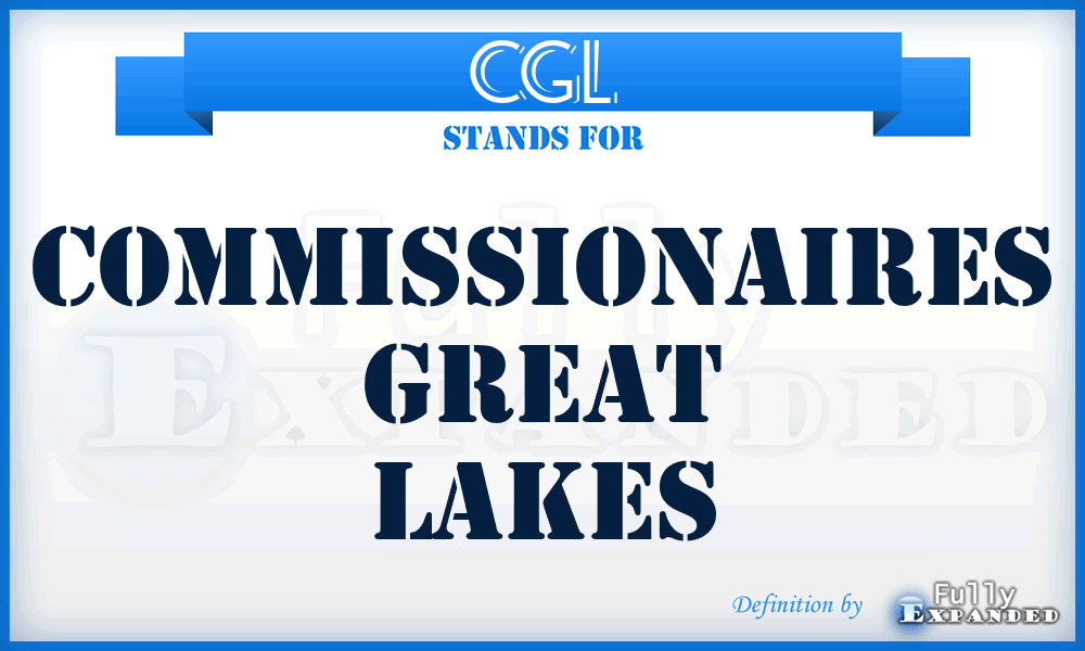 CGL - Commissionaires Great Lakes