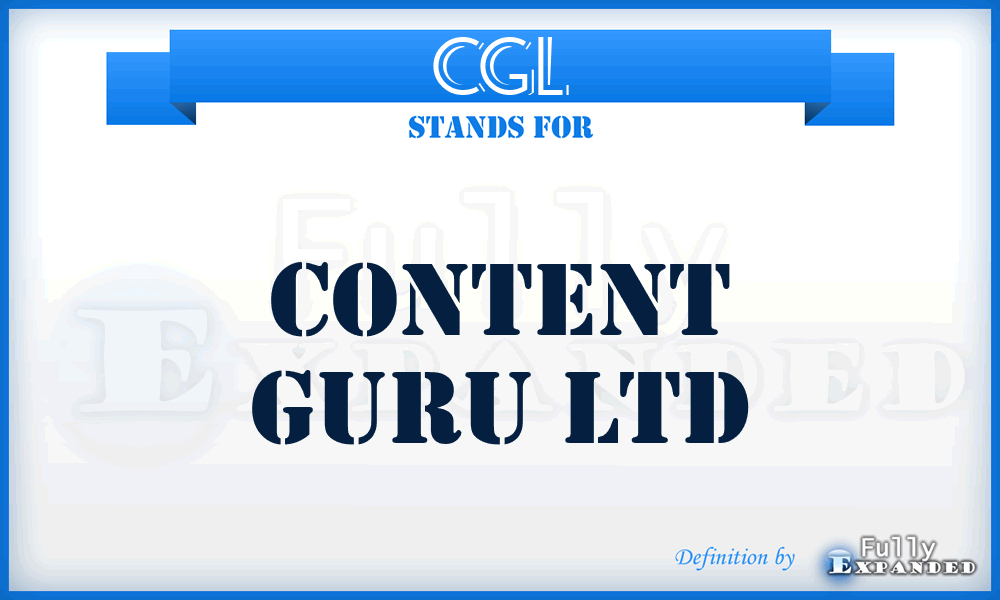 CGL - Content Guru Ltd