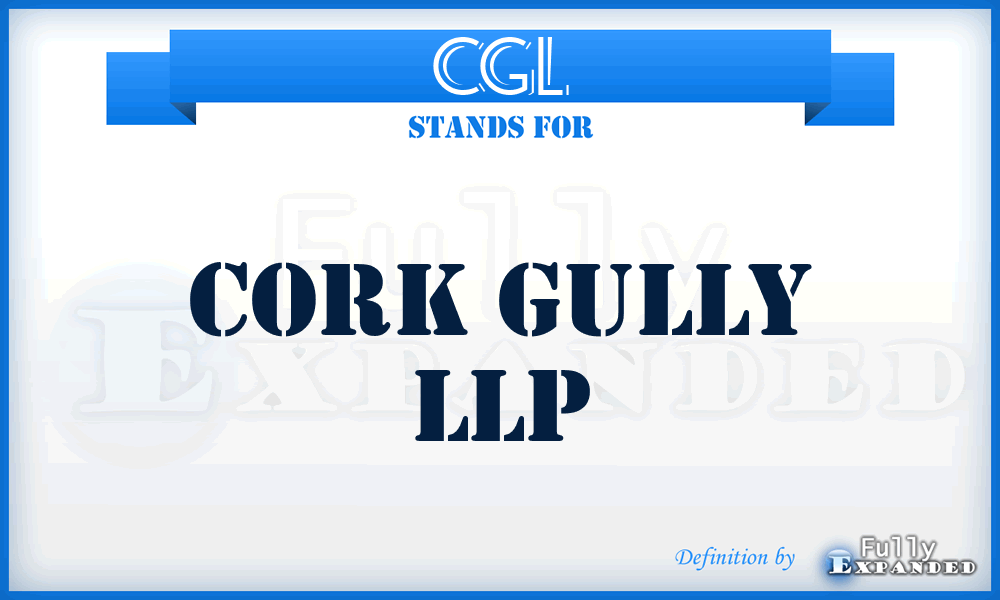 CGL - Cork Gully LLP