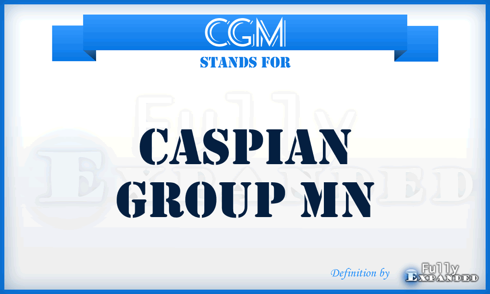 CGM - Caspian Group Mn