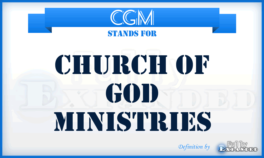 CGM - Church of God Ministries