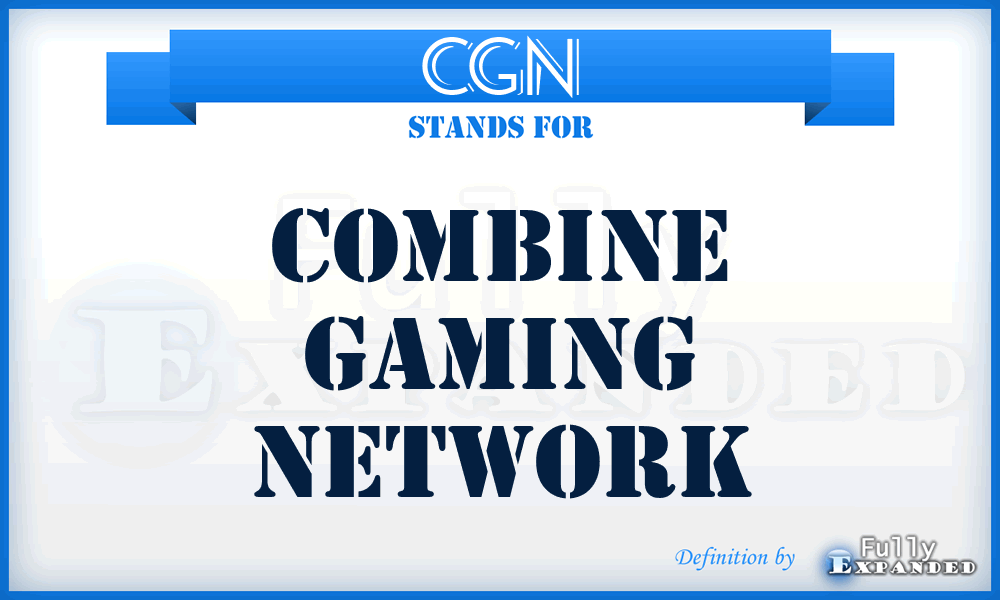 CGN - Combine Gaming Network