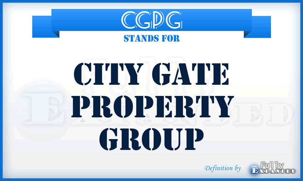 CGPG - City Gate Property Group