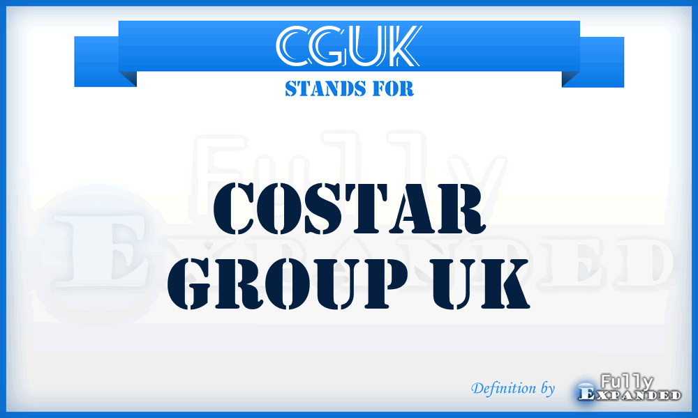 CGUK - Costar Group UK