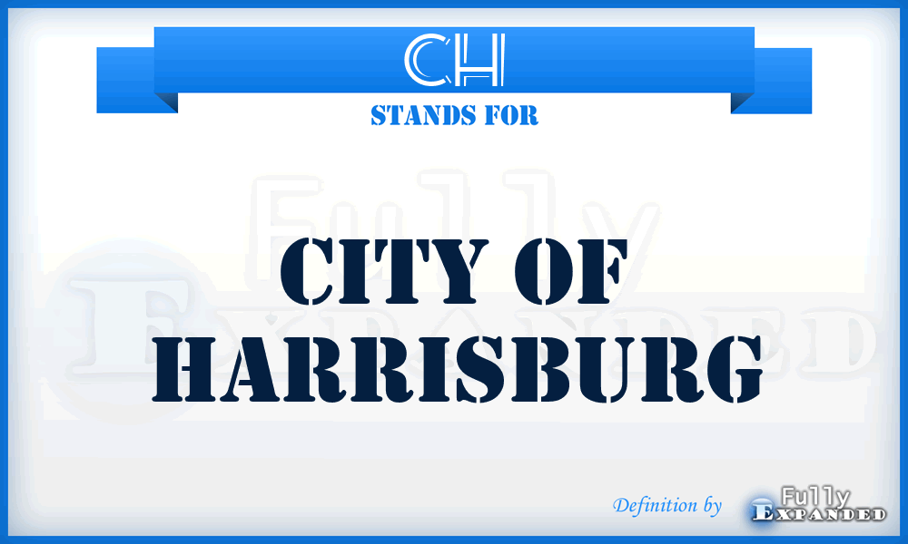 CH - City of Harrisburg